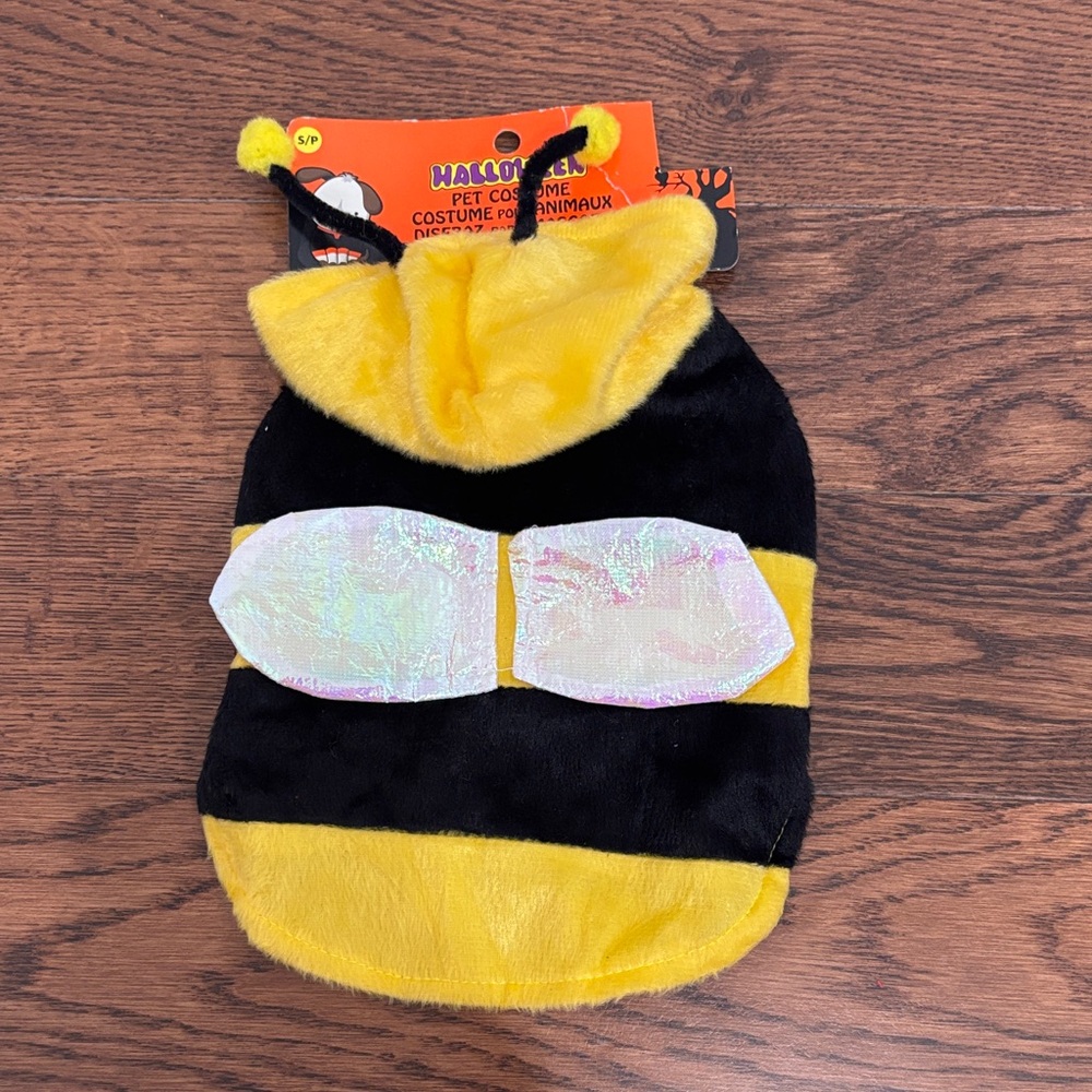 Bootique Yellow and Black Pet Bumblebee Outfit